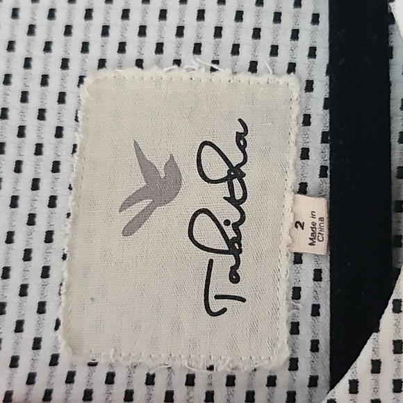 Tabitha Anthropologies Sleeveless Print Dress size 2 - Picture 3 of 5